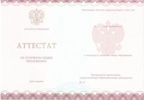 Аттестат за 9 класс 2013-2019 в Самаре
